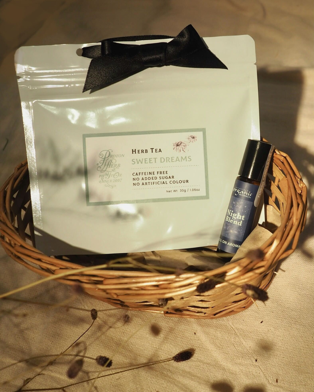 Holiday | Night Duo（ハーブティー&ロールオンアロマ）